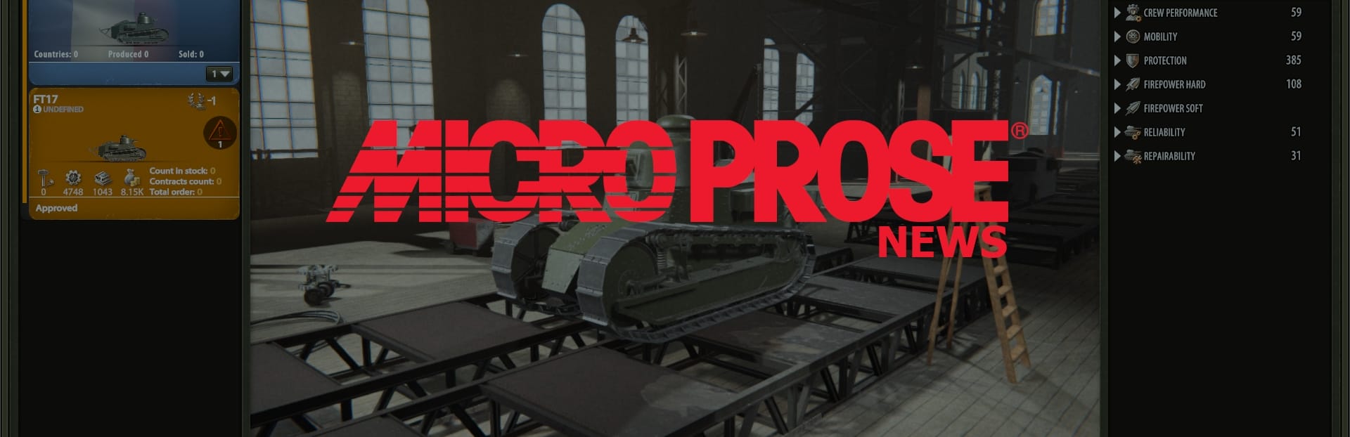 MicroProse News: Arms Trade Tycoon update, Sea Power's next big drop!